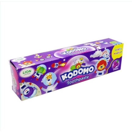 Kem Đánh Răng Cho Bé Nuốt Được, Kem Đánh Răng Trẻ Em Kodomo Trọng Lượng 45g