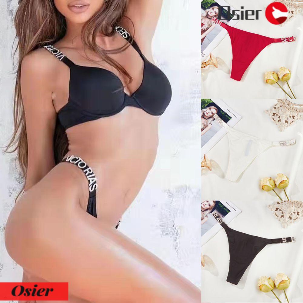 Osier1 Quần Lót Lọt Khe Thể Thao Dạng Nĩa Cao Co Giãn Gợi Cảm Cho Nữ