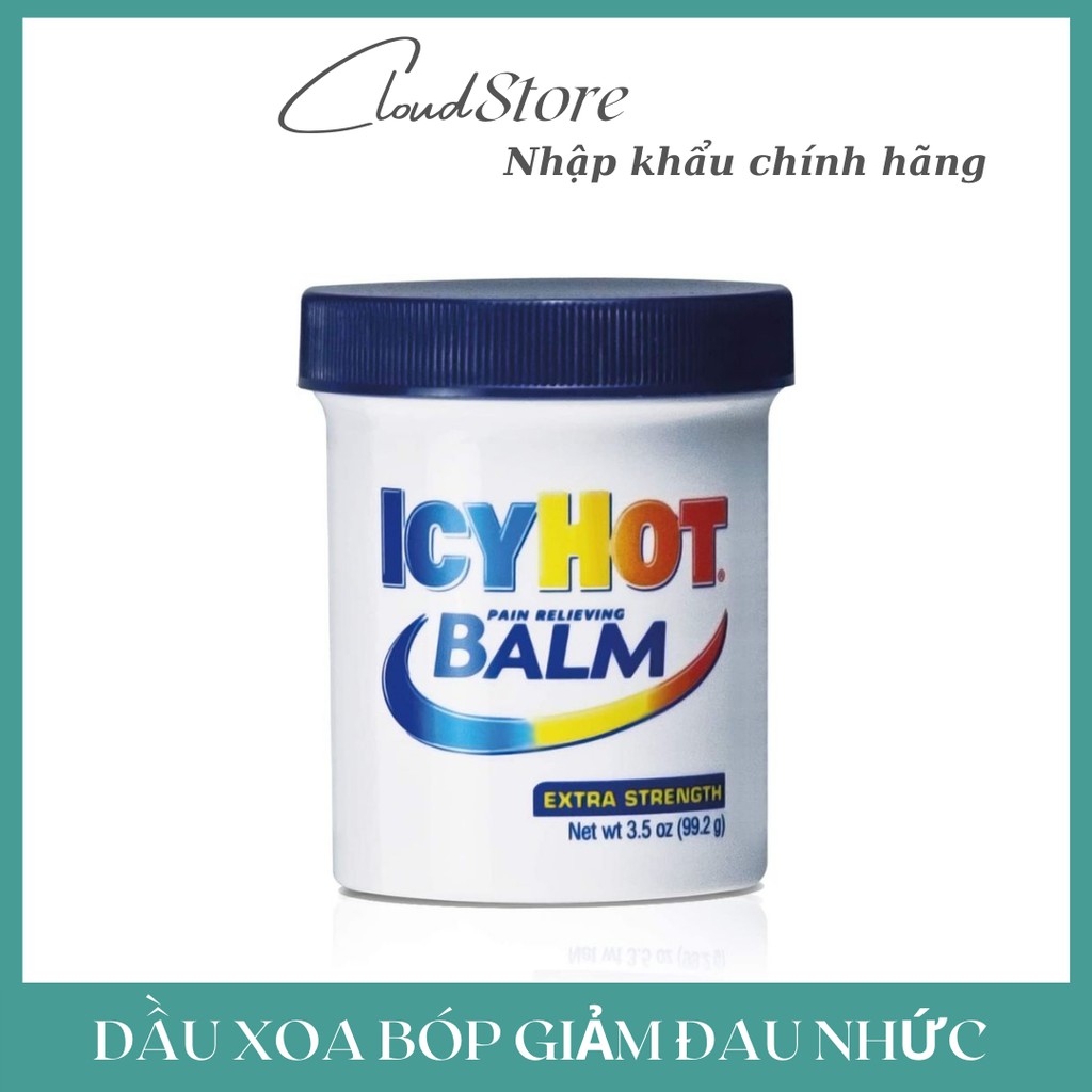 Dầu Xoa Bóp Giảm Đau Nhức Icy Hot Balm Pain Relieving Extra Strength