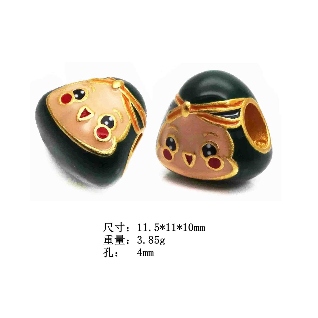 Phụ Kiện Hạt Làm Vòng Tay Bằng Da Phong Cách Trung Hoa Độc Đáo DIY