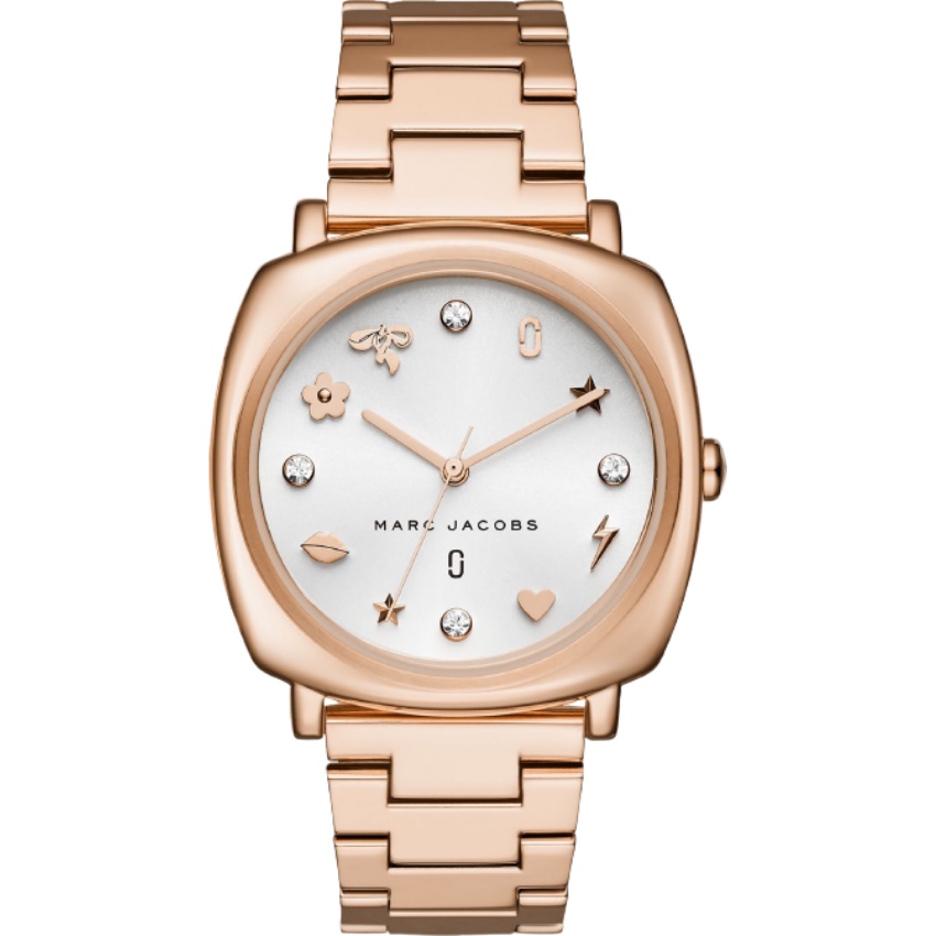 Đồng hồ nữ dây kim loại MARC JAC0BS MJ3550 MJ3574 size 34mm fullbox , vỏ thép không gỉ , chống nước , đồng hồ nữ sang