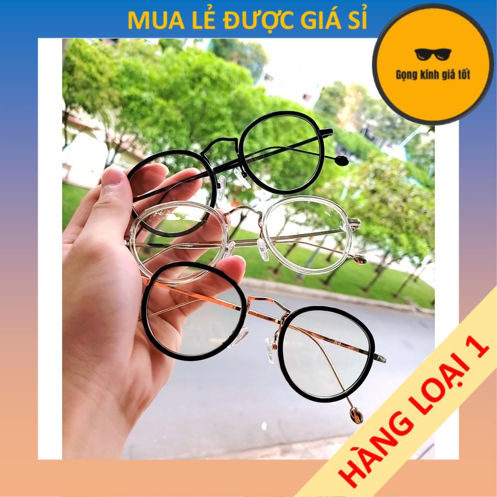Gọng kính cận kim loại D13 phù hợp cả nam và nữ form mặt vuông, dài, góc cạnh kèm sẳn tròng 0 độ chống ánh sáng xanh