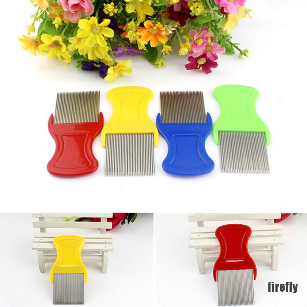 (Hàng Mới Về) Lược Chải Tóc Anoplura Flea Bằng Thép Không Gỉ