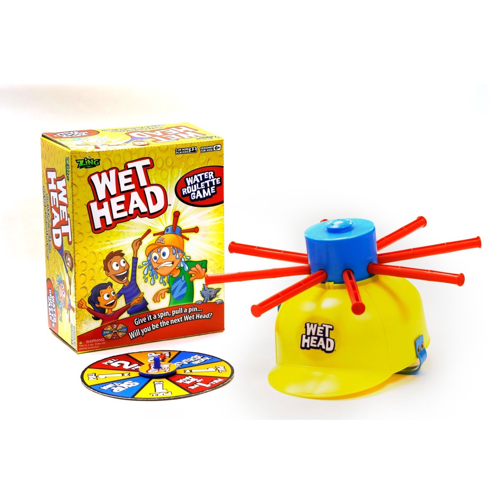 Boardgame Wet Water Hat - Wet Head vui nhộn (trò chơi ướt đầu)