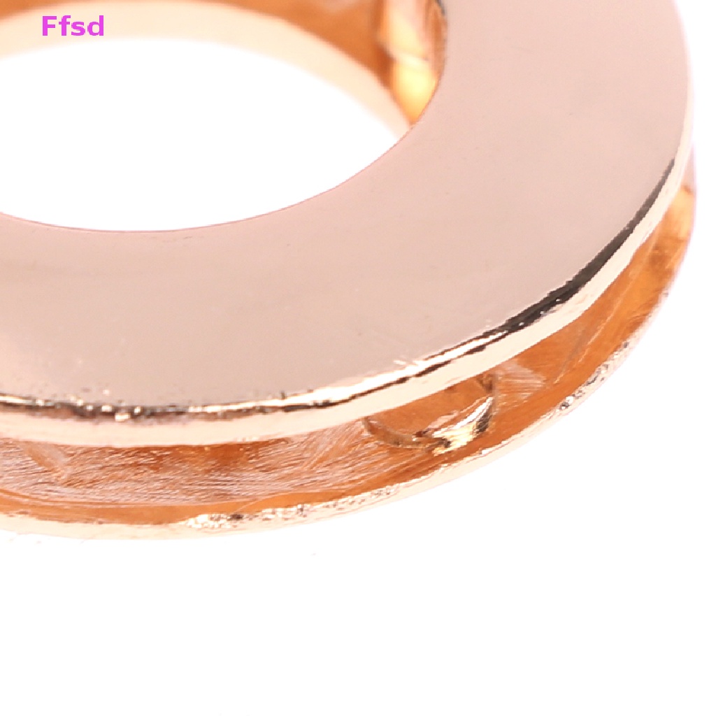 {Ffsd} Set 2 Vòng Đệm Vít Trang Trí Túi Xách / Giày Dép Hàng Bán Chạy