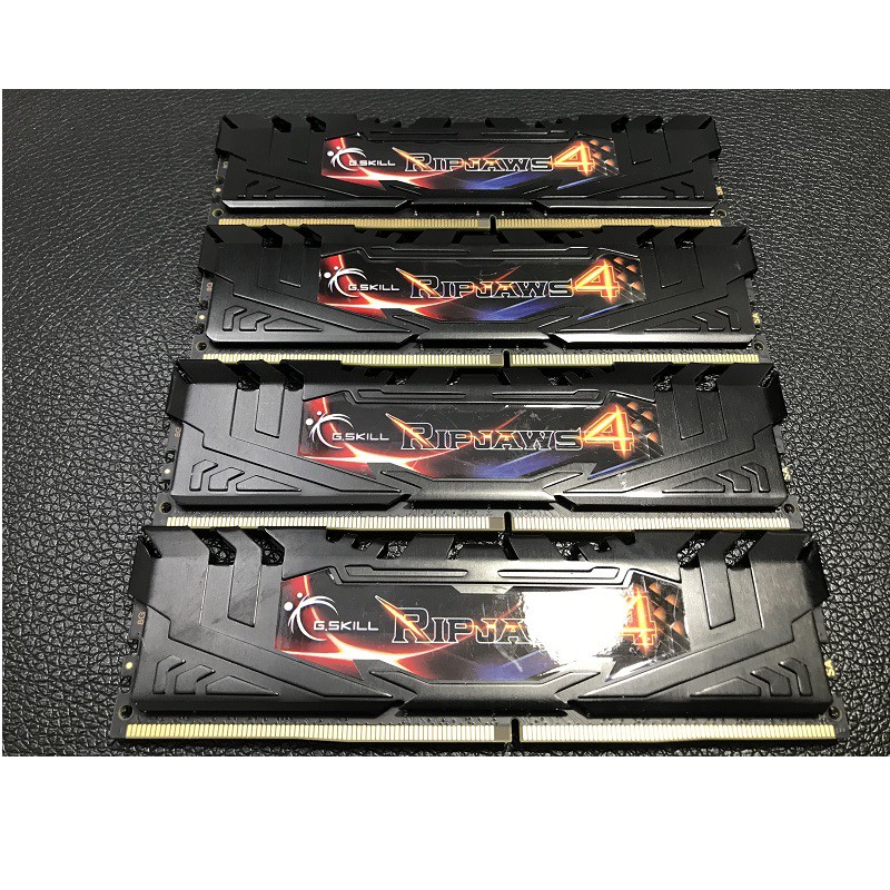 Ram tản nhiệt 8Gb DDR4 bus 2400, ram bộ hiệu GSKILL RIPJAWS 4, bảo hành 36 tháng