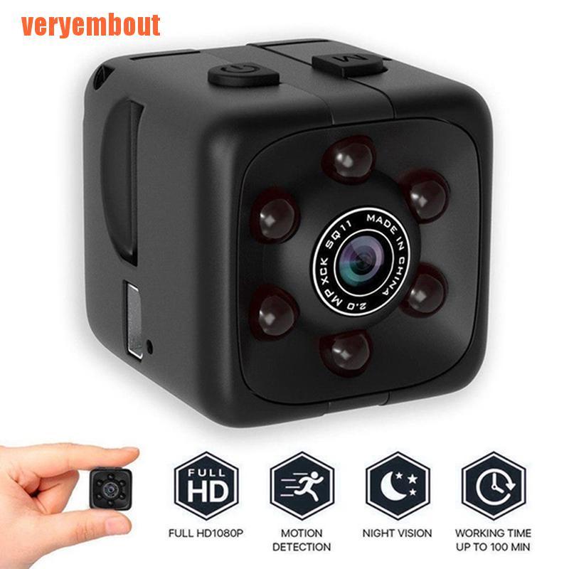 SQ11 1080P MiniCamera Sport DV Infrared Night Vision Camera Car DV Digita