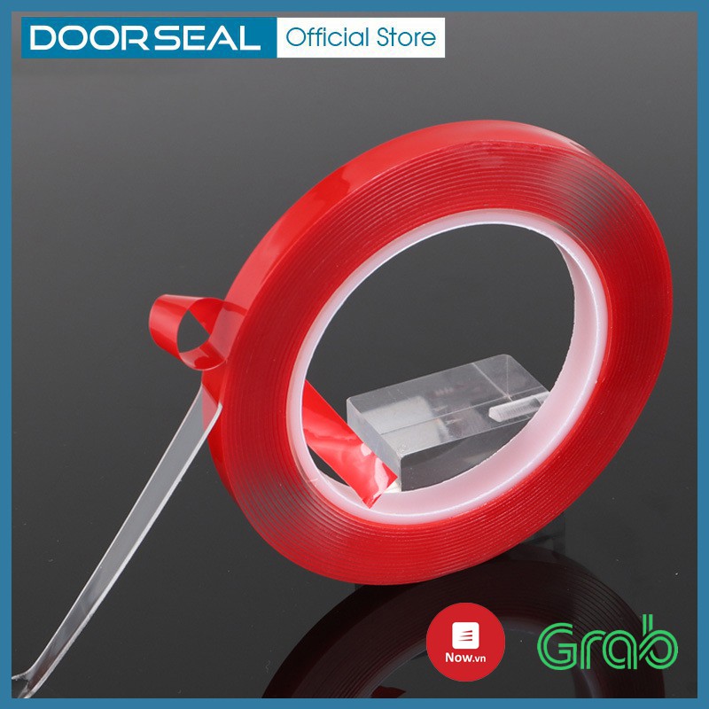 Băng keo 2 mặt DOORSEAL trong suốt siêu dính đa dụng - Doorseal (Vietnam)