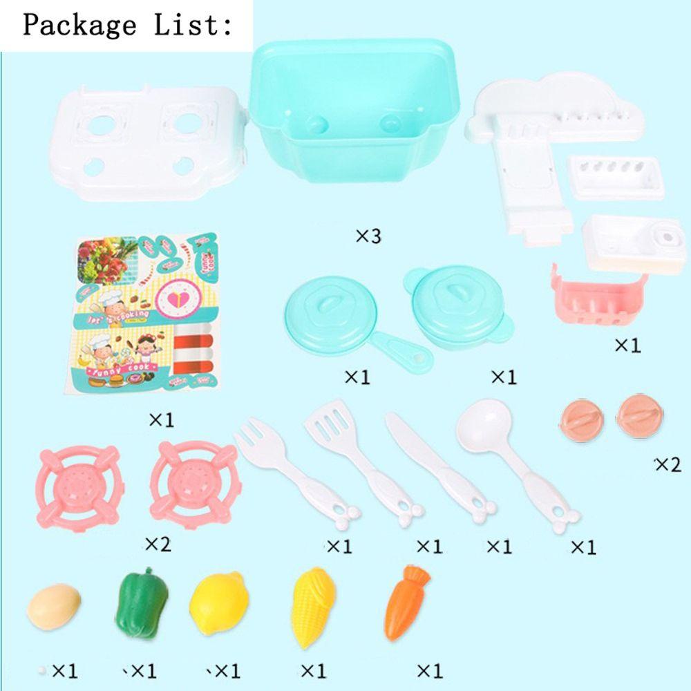 Bộ Đồ Chơi Nấu Ăn Mini Dễ Thương Cho Bé