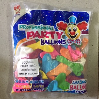 Bong bóng thái tim nhỏ - 100 cái