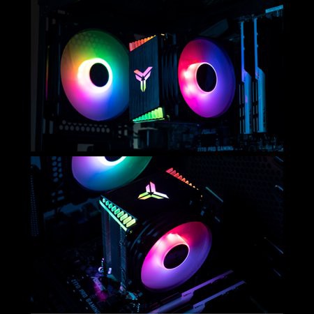 Bộ 4 Quạt Tản Nhiệt Làm Mát Cpu Jonsbo Cr-1400 Argb 9cm Intel | BigBuy360 - bigbuy360.vn