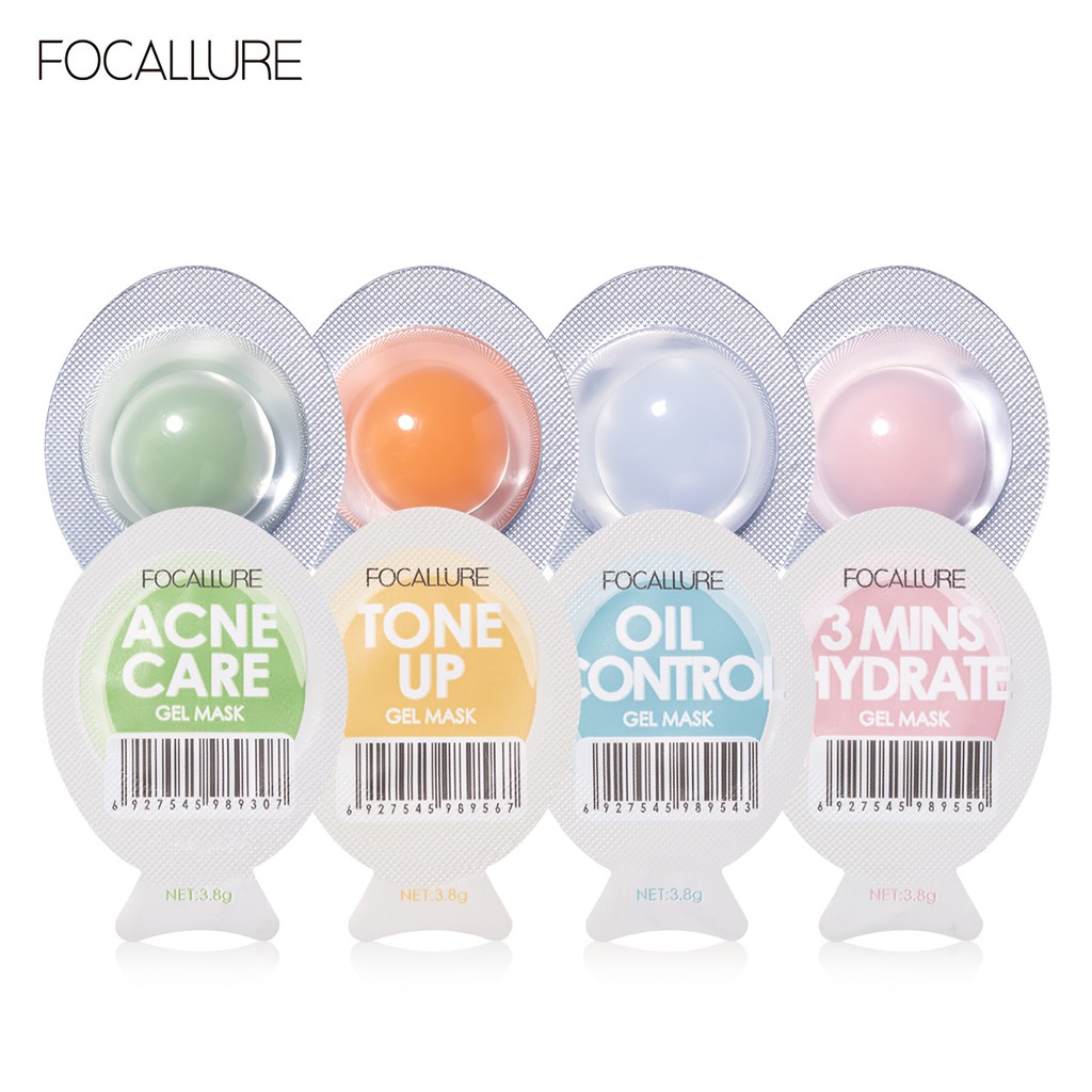 Mặt Nạ 7 Ngày Focallure sc04 3.8g hỗ trợ giảm Mụn Dưỡng Ẩm Kiểm Soát Dầu Nhờn Dưỡng Da