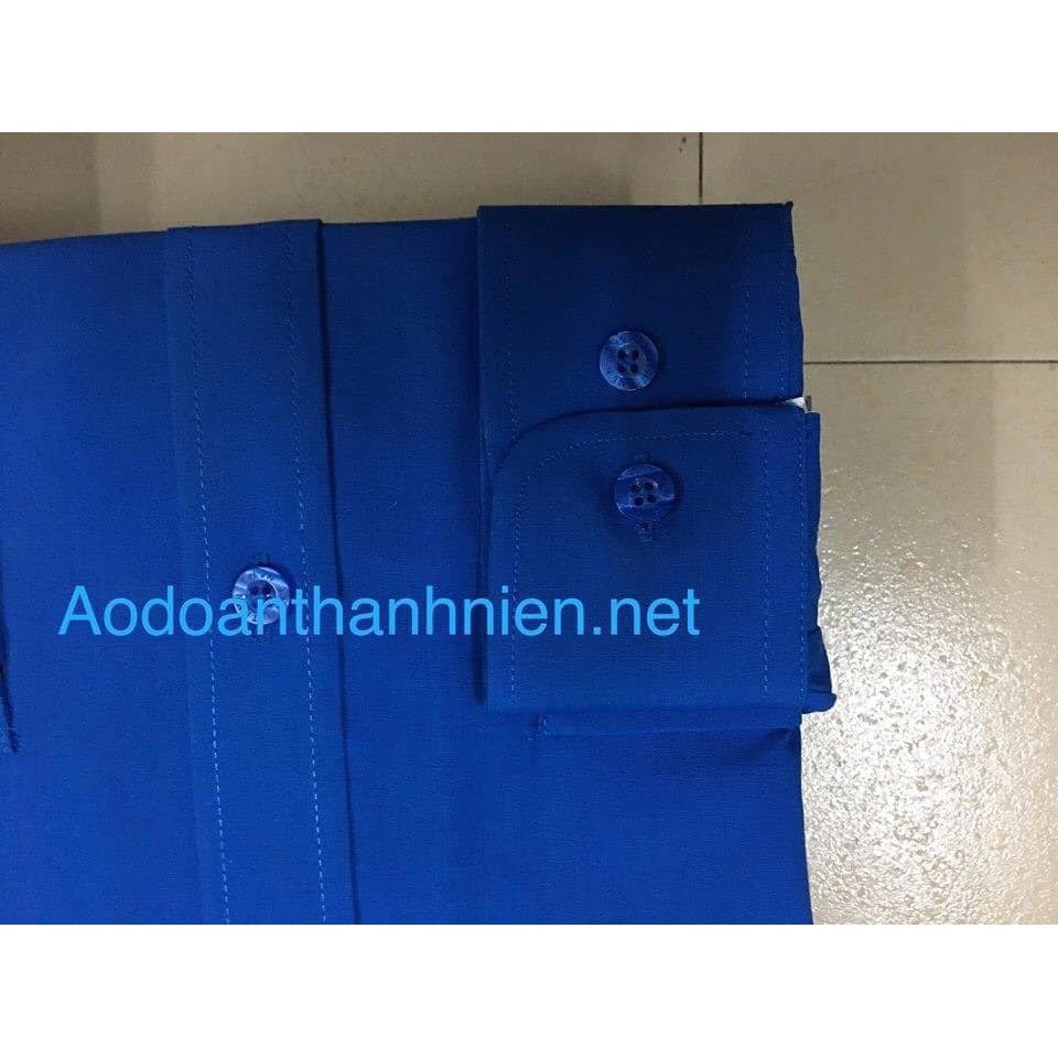 Áo đoàn thanh niên sơ mi nam nữ dài tay cao cấp Ocean Uniform