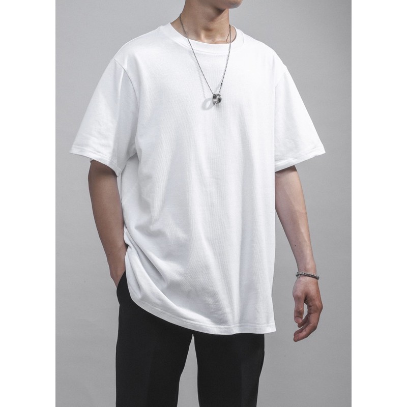 Áo thun cổ tròn unisex trơn 4 màu, chính hãng NINETY.3, 100% cotton cao cấp, free đóng hộp xịn khi mua từ 3 áo | BigBuy360 - bigbuy360.vn