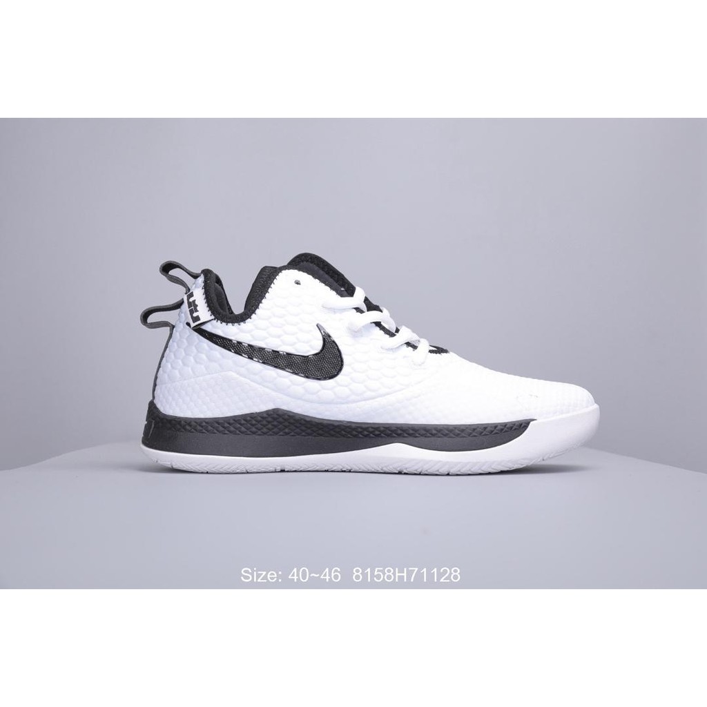 SALE 12-12 (Xả Hàng Đón 2020). Nike LEBRON WITNESS Ⅲ Giày nam Giày bóng rổ