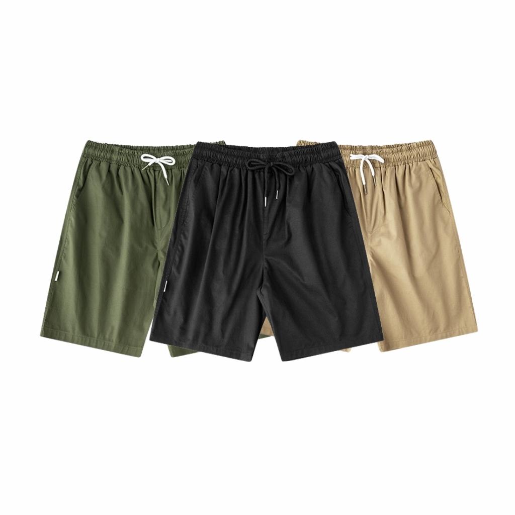 Quần short kaki nam nữ BOIZ quần short đùi kaki unisex form rộng