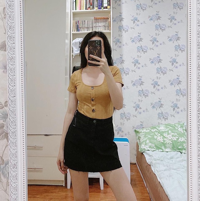 Chân Váy Jean Chữ A Xuất Xịn | BigBuy360 - bigbuy360.vn