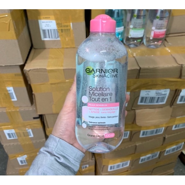 Nước Tẩy Trang Garnier Micellar Water bản PHÁP 400ml