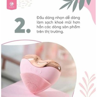 máy rửa mặt laco luxury đen
