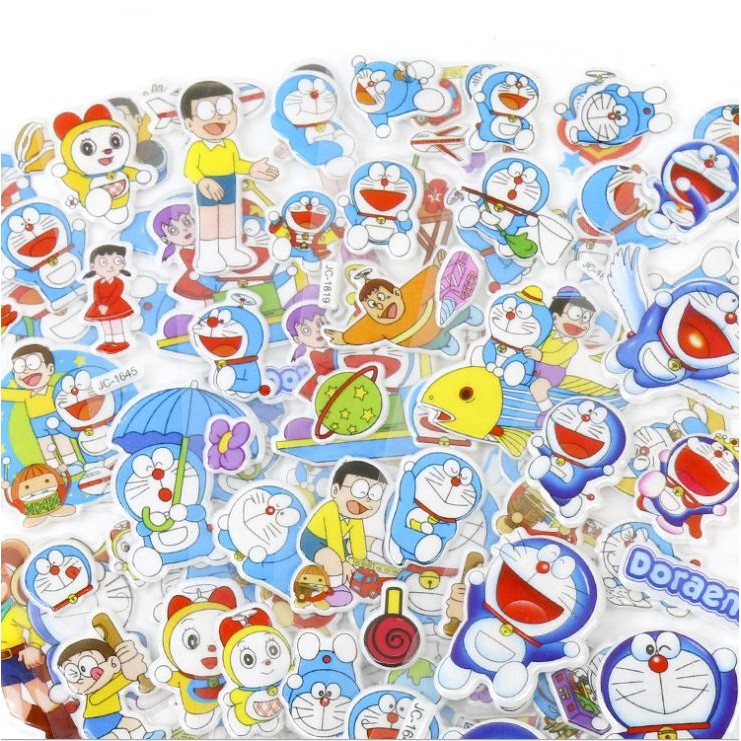 Sticker Dán Trang Trí Hoạt Hình Doremon