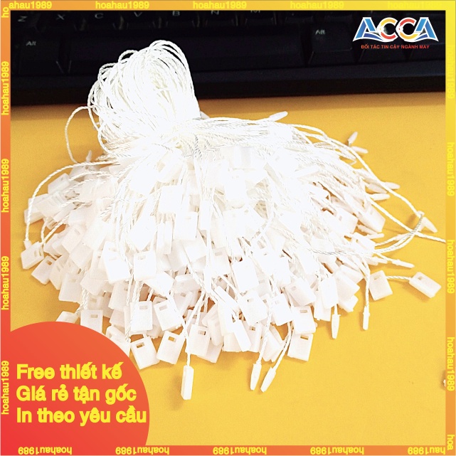 Dây Treo Tag Mác Quần Áo_Treo Thẻ Bài_Dây Dù Chất Liệu Polyester Loại Cao Cấp_950 - 1000 Dây/Túi