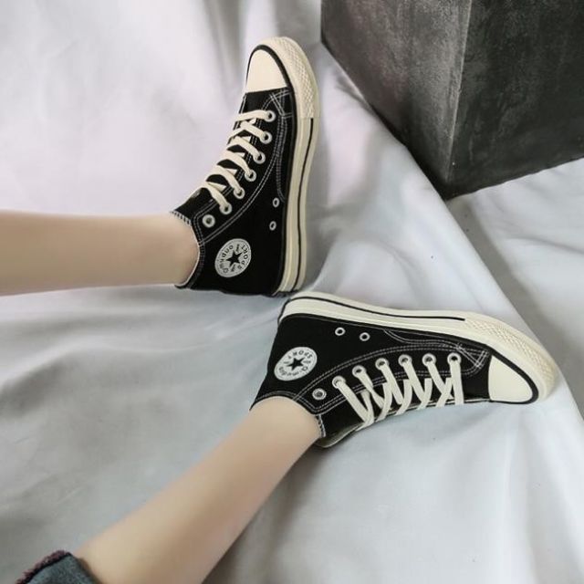 MIỄN SHIP Giày bata cổ cao hình mắt tim