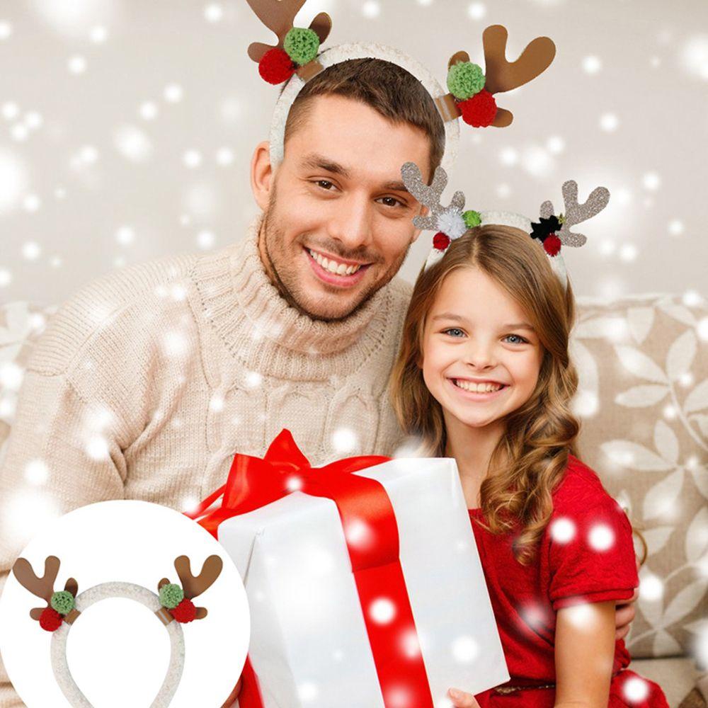 Băng Đô Cài Tóc Hình Tuần Lộc Giáng Sinh Ngọt Ngào Cho Nữ