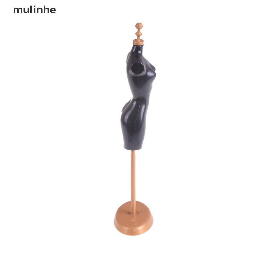 Mô Hình Ma Nơ Canh Màu Đen 25cm Trưng Bày Quần Áo Cho Búp Bê