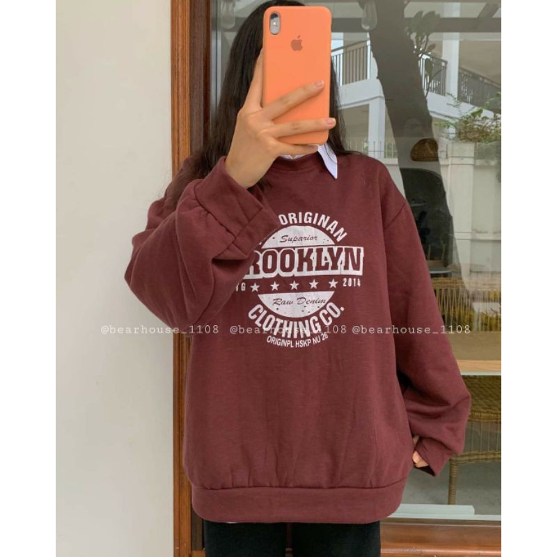 🌈 ÁO SWEATER BROOKLYN VỀ HÀNG ( KÈM ẢNH THẬT)