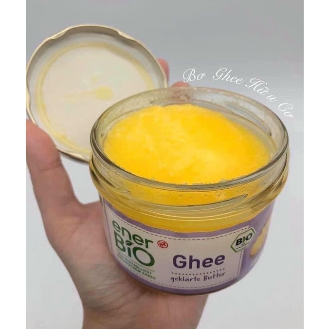 BƠ GHEE HỮU CƠ ENER BIO ĐỨC 180g cho bé 6m+
