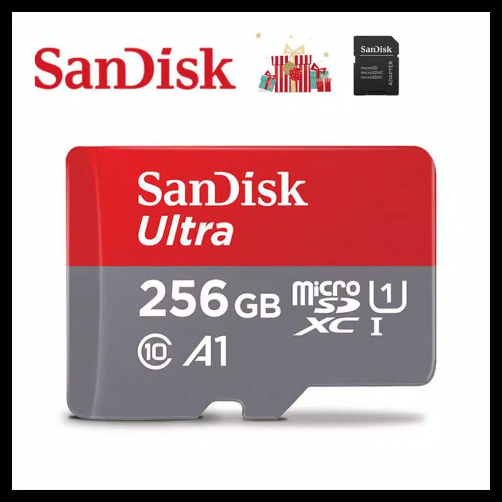 SANDISK Thẻ Nhớ Micro SD 16GB / 32GB / 64GB / 128GB / 256GB / 512gb CLASS 10 MicroSD