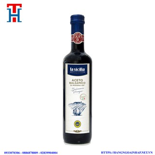 Giấm Balsamic Modena Lasicilia 500Ml