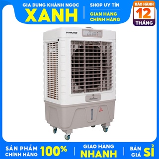 Quạt điều hòa sunhouse shd7746 chính hãng 100%-phạm vi làm mát:phòng < 40m² công suất:180w-bình nước:45 lít