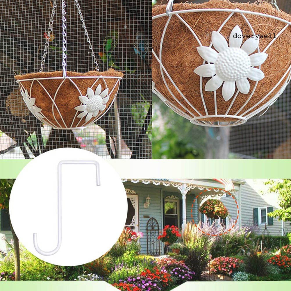 6 Móc Treo Chậu Hoa Bằng Thép Không Gỉ