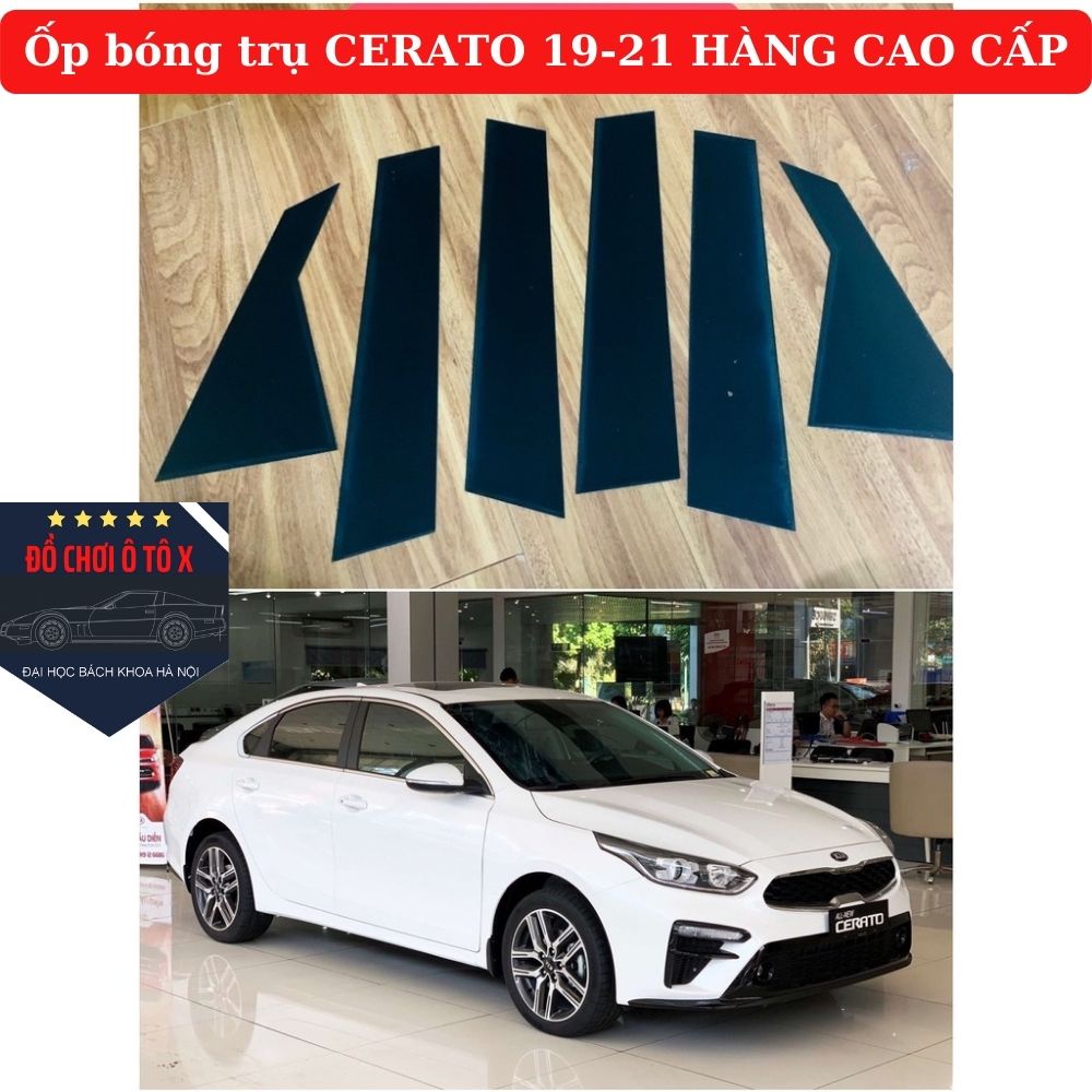 Ốp bóng trụ cửa xe KIA CERATO [HÀNG CAO CẤP], ốp trụ bóng KIA CERATO , ốp bóng trụ cửa xe KIA CERATO