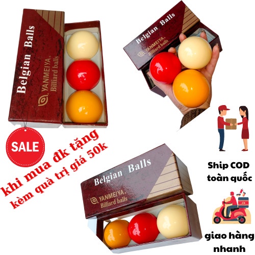 Bộ Bóng Bida Belgian Balls  Kích Thước 61,5mm