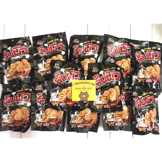 Bịch 12 gói snack gà cay