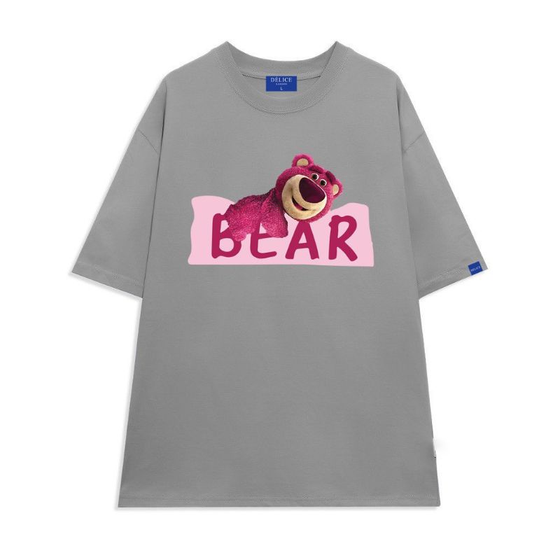 Áo thun % Cotton full size gấu bear