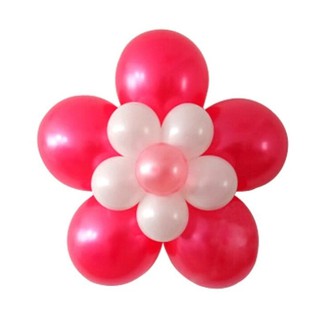 ✎FAH✐Balloon Plum flower Clip Tie 6.5 cm Balloom Shape Clip Wedding Party Decoration