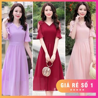 Đầm voan lụa nữ tính z03
