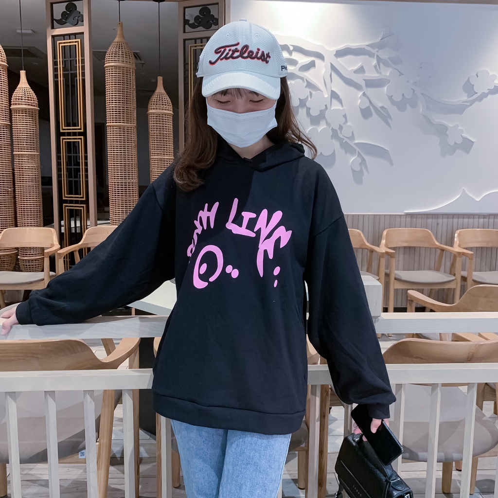 Áo Hoodie Nỉ Có Lót Lông Form Rộng Tay Phồng | BigBuy360 - bigbuy360.vn