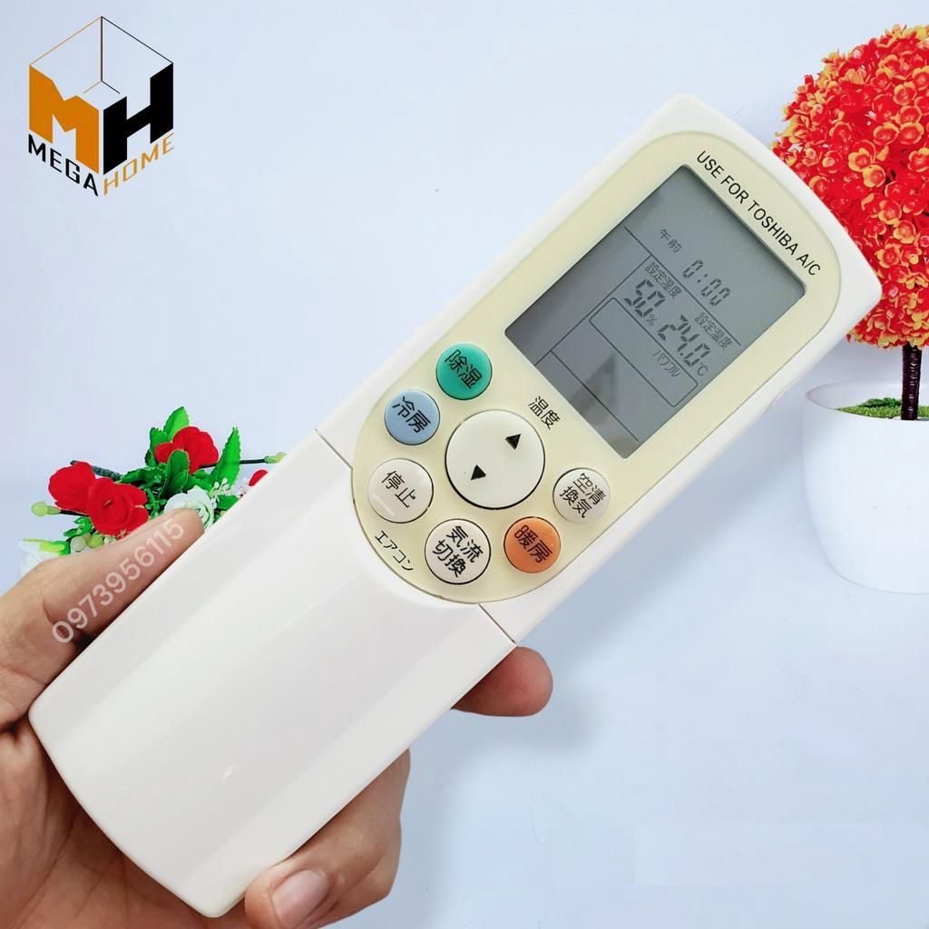 Điều khiển điều hòa Toshiba nội địa, remote máy lạnh Toshiba nội địa hàng loại 1