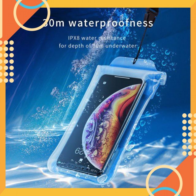 Túi hơi 4 lớp chống nước, chống chìm đa năng Baseus Safe Airbag Waterproof Case cho iPhone / Samsung