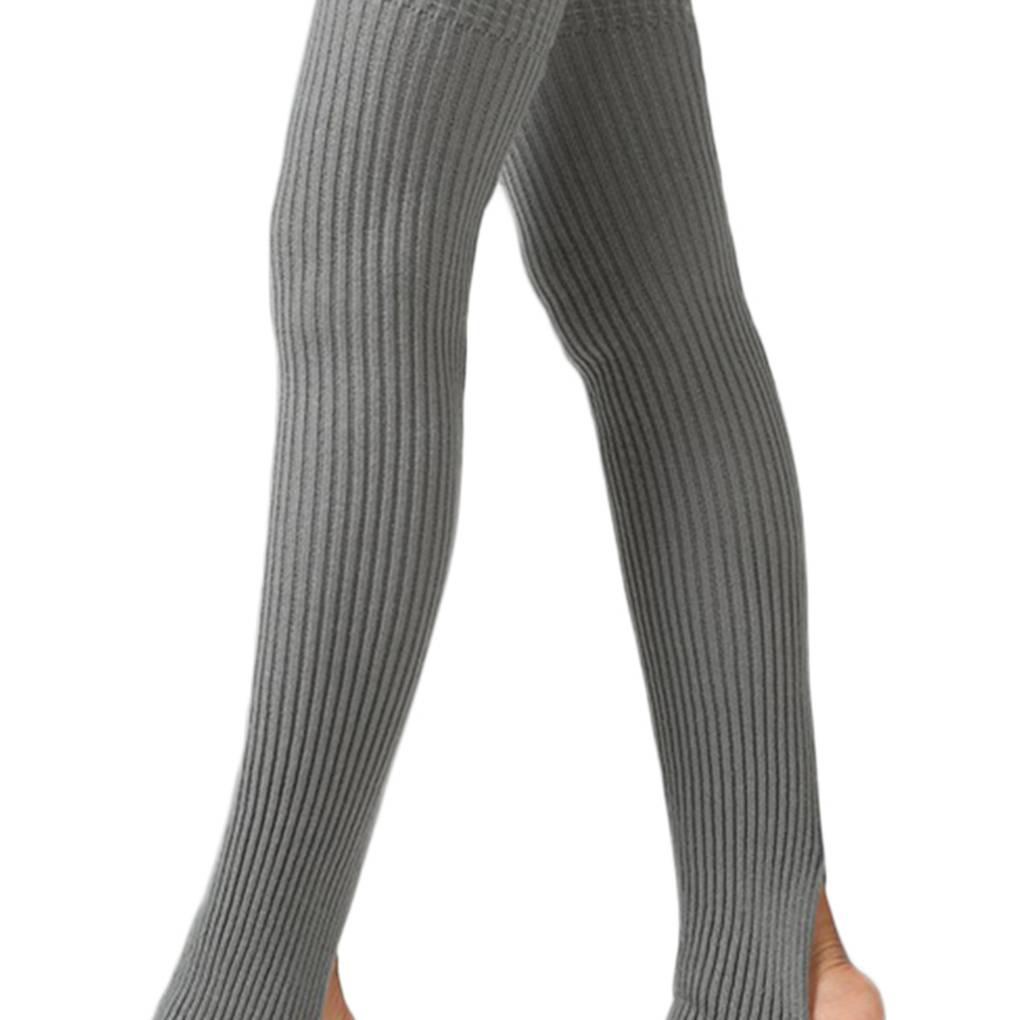 1 Đôi Tất Dài Giữ Ấm Chân Chất Liệu Dày Dặn Thoáng Khí Tiện Dụng Cho Nữ