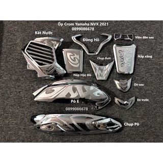 Ốp trang trí Crom Yamaha NVX 2021