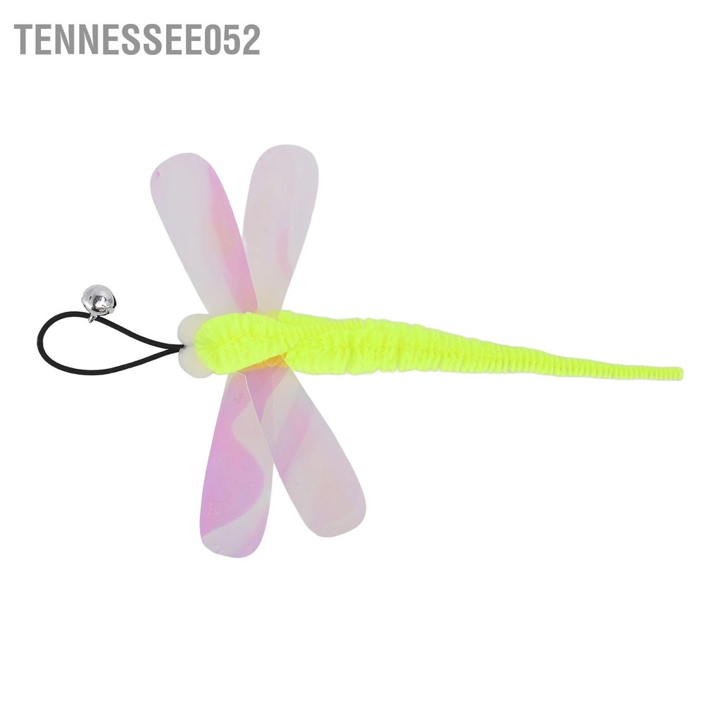 Đồ chơi treo có thể điều chỉnh với dây lông vũ và chuông cho mèo cưng