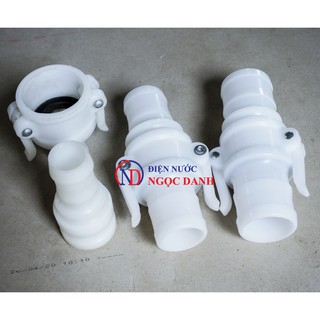 Khớp nối nhanh nhựa phi 40, phi 50 phi 60