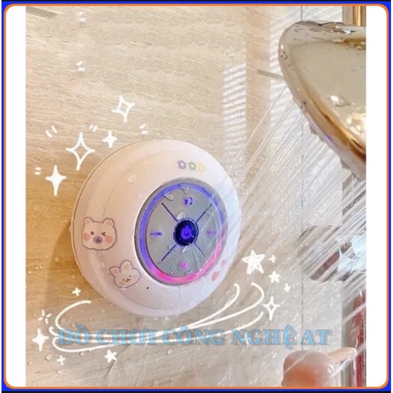 LOA BLUETOOTH MINI CUTE NHỎ GỌN, LOA DÁN TƯỜNG CHỐNG NƯỚC VỪA TẮM VỪA NGHE NHẠC GIÁ TỐT