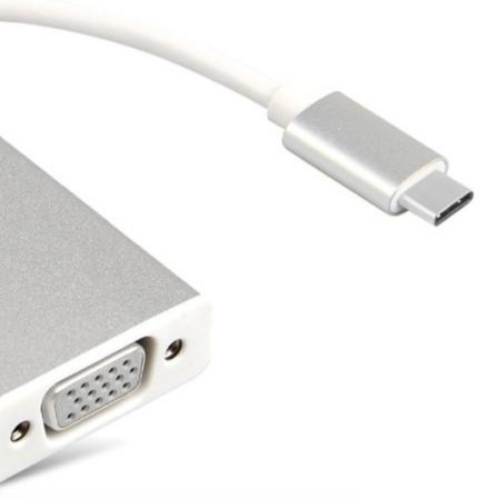 Cáp chuyển tín hiệu kỹ thuật số USB 3.1 Type C ra VGA cho Macbook 12 Inch -dc968.