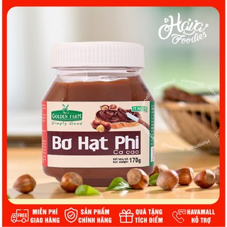 Bơ Hạt Phỉ Cacao 170g